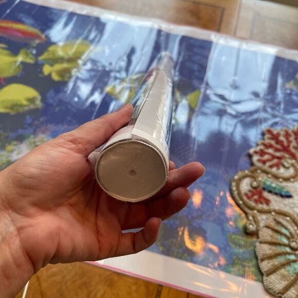 Gorgeous ORANGE GOLD Fish Diamond Painting! - Picture 12 of 16